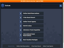 Tablet Screenshot of exit.ws